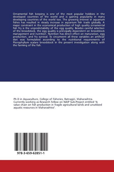 Produktbild: Angelfish Nutrition, Reproduction and Farming