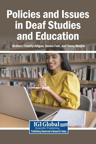 Produktbild: Policies and Issues in Deaf Studies and Education