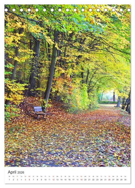 Produktbild: Faszination der Farben im Naturpark Lappwald (Tischkalender 2026 DIN A5 hoch), CALVENDO Monatskalender