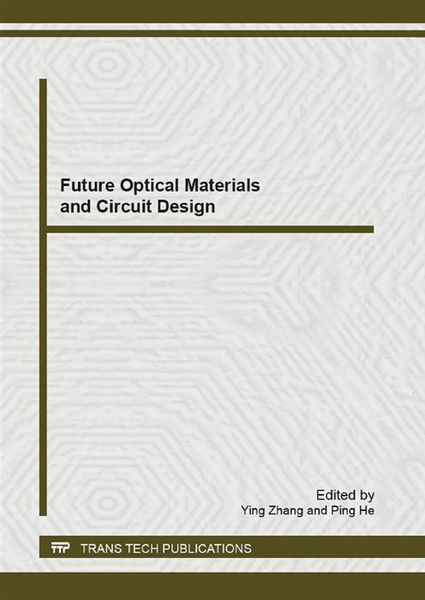 Produktbild: Future Optical Materials and Circuit Design