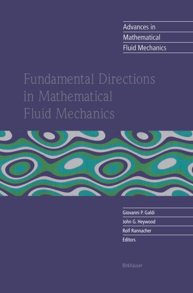Produktbild: Fundamental Directions in Mathematical Fluid Mechanics