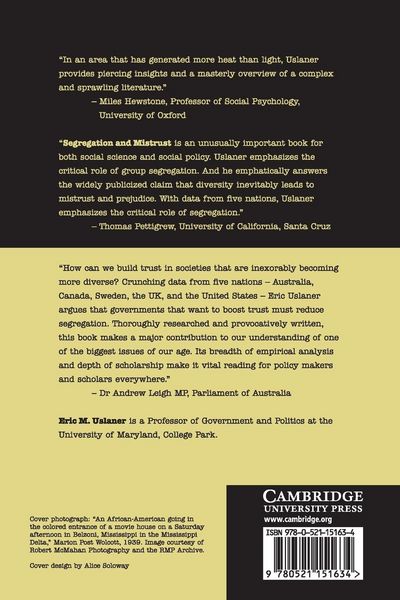 Produktbild: Segregation and Mistrust