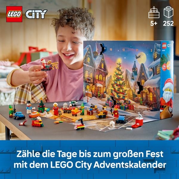 Produktbild: LEGO City Adventskalender 2026 Werkstatt des Weihnachtsmanns 60510