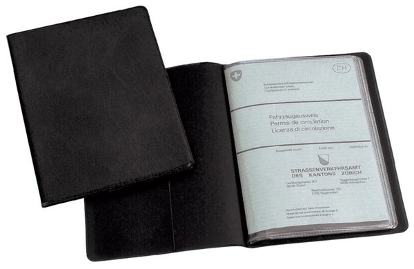 Produktbild: DUFCO Ausweish&uuml;lle mit Taschen, schwarz