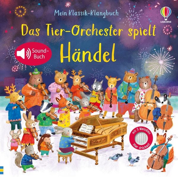Produktbild: Mein Klassik-Klangbuch: Das Tier-Orchester spielt H&auml;ndel