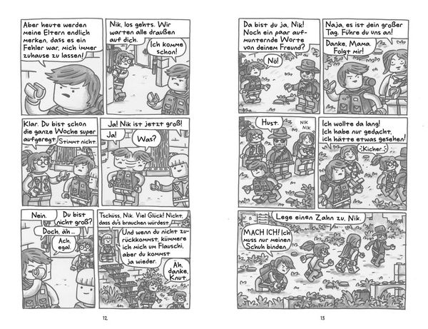 Produktbild: LEGO&reg; Nikolas Nurdblok und der verlorene Stein