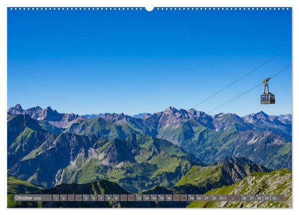 Produktbild: Faszination Oberallg&auml;u (hochwertiger Premium Wandkalender 2026 DIN A2 quer), Kunstdruck in Hochglanz