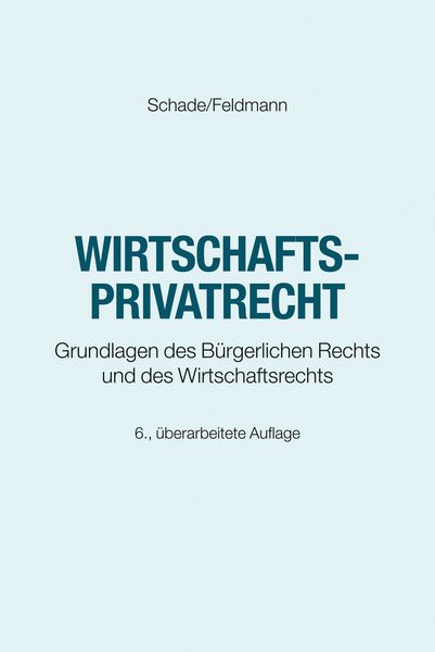 Produktbild: Wirtschaftsprivatrecht