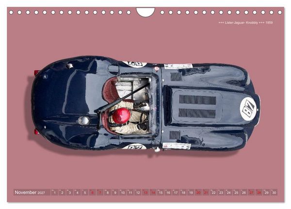 Produktbild: Two-Seater Racing Cars 1950-1960 (Wandkalender 2027 DIN A4 quer), CALVENDO Monatskalender
