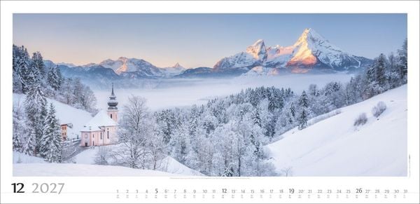 Produktbild: Alpenpanorama Kalender 2027