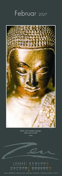 Produktbild: Zen-Kalender 2027