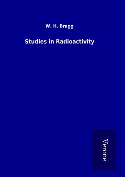 Produktbild: Studies in Radioactivity
