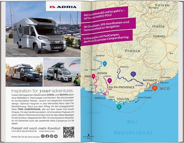 Produktbild: MARCO POLO Camper Guide Provence & C&ocirc;te d`Azur