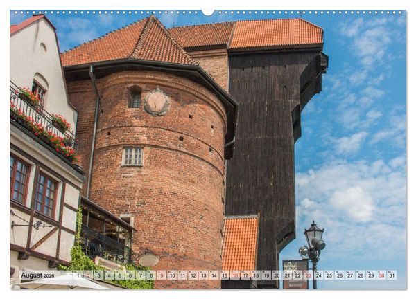 Produktbild: Danzig - Polnische Hansestadt (Wandkalender 2026 DIN A2 quer), CALVENDO Monatskalender