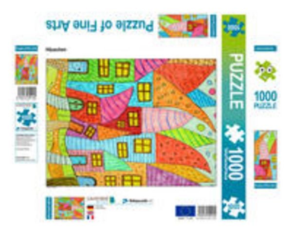 CALVENDO Puzzle Häuschen | 1000 Teile Lege-Größe 64x48cm Foto-Puzzle für glückliche Stunden