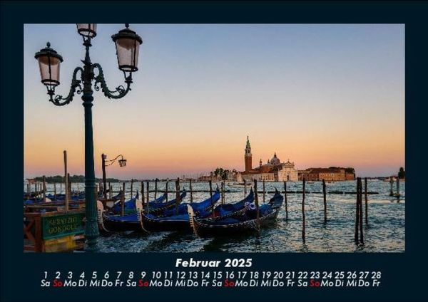 Produktbild: Venedig 2025 Fotokalender DIN A5