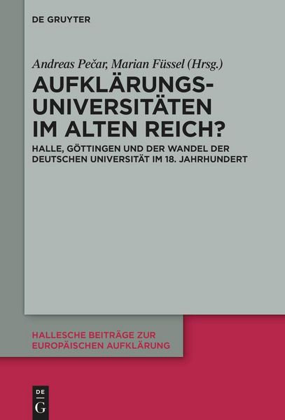 Produktbild: Aufkl&auml;rungsuniversit&auml;ten im Alten Reich?