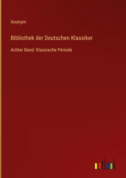 Produktbild: Bibliothek der Deutschen Klassiker