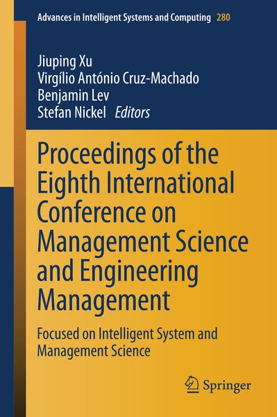 Produktbild: Proceedings of the Eighth International Conference on Management Science and Engineering Management