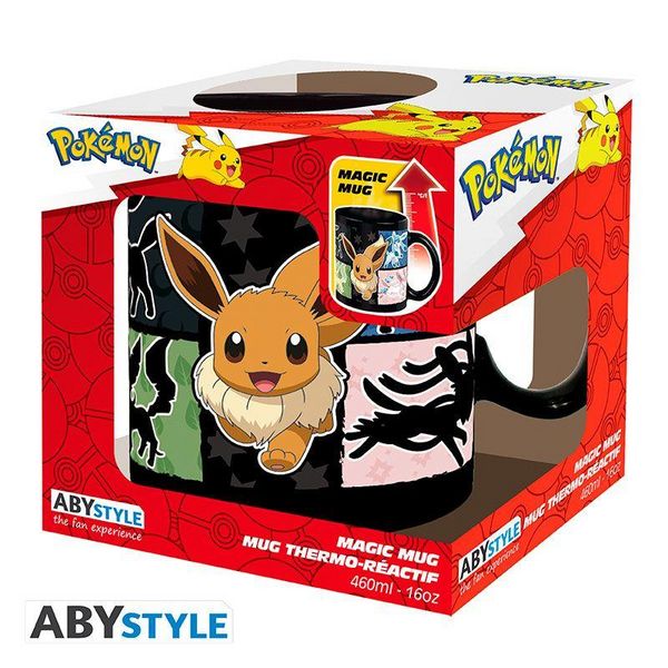 Produktbild: POKEMON - Mug Heat Change - 460 ml - Eevee - cardboard box