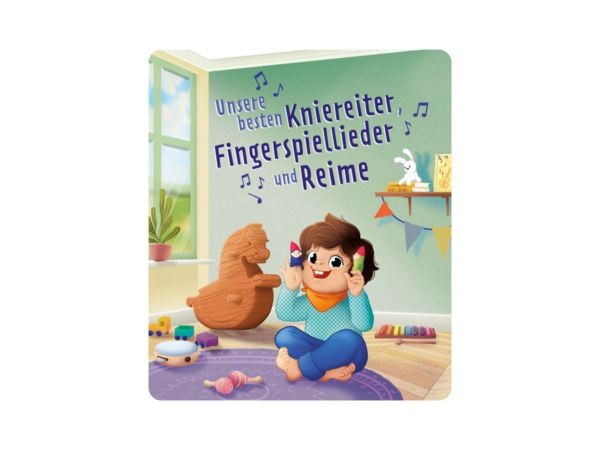 Produktbild: Content-Tonie: Unsere besten Kniereiter, Fingerspiellieder und Reime