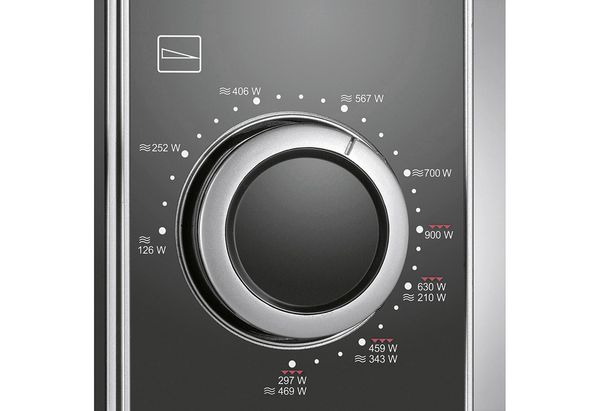 Produktbild: Severin MW 7771 Mikrowelle Schwarz/Silber 700 W Grillfunktion, Timerfunktion