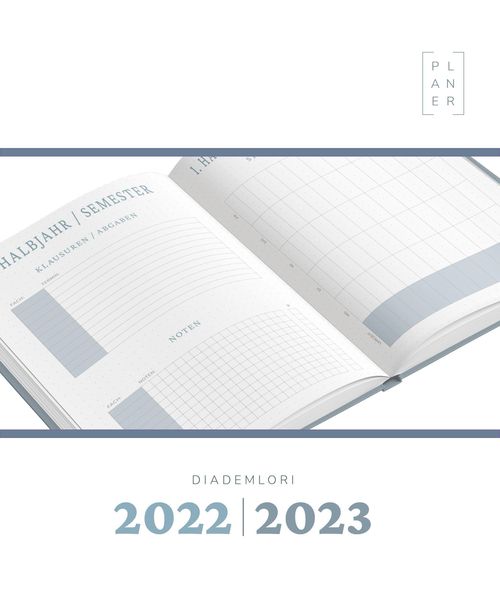 Diademlori – Schülerkalender und Studienkalender 2022/2023