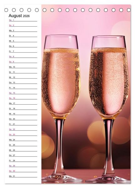 Produktbild: Lust auf Hochzeit - Planer (Tischkalender 2026 DIN A5 hoch), CALVENDO Monatskalender