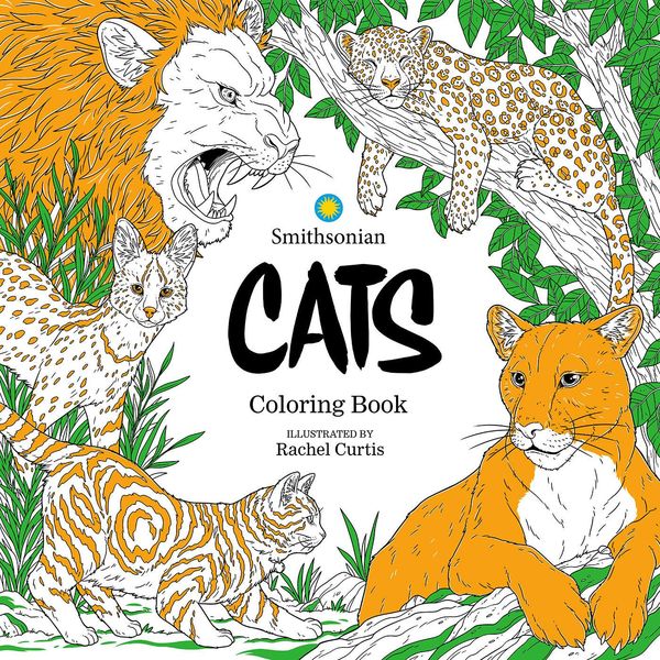 Produktbild: Cats: A Smithsonian Coloring Book