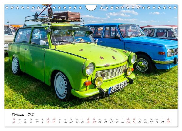 Produktbild: Trabi-Treffen (Wandkalender 2026 DIN A4 quer), CALVENDO Monatskalender