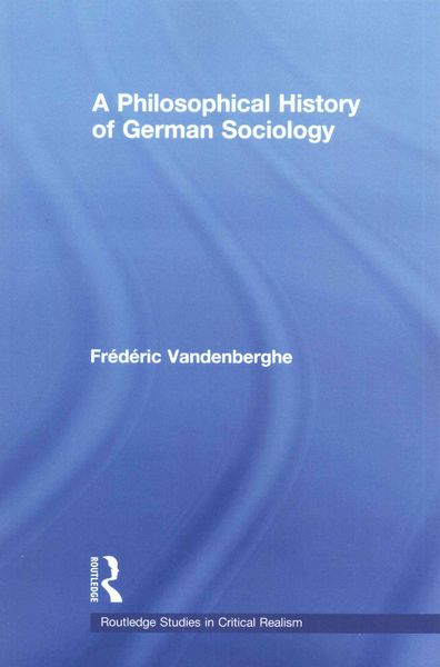 Produktbild: A Philosophical History of German Sociology