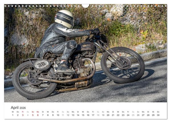 Produktbild: Motorr&auml;der am Jochpass (Wandkalender 2026 DIN A3 quer), CALVENDO Monatskalender