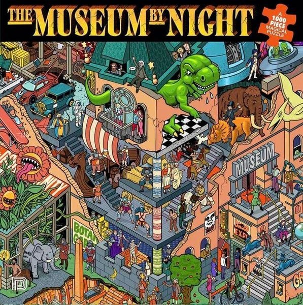 Produktbild: The Museum by Night: A 1000 Piece Magical Puzzle