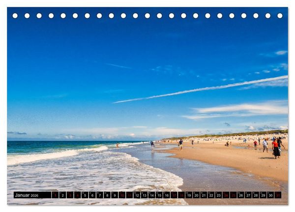 Produktbild: Sylt - Das nordfriesische Ereignis (Tischkalender 2026 DIN A5 quer), CALVENDO Monatskalender