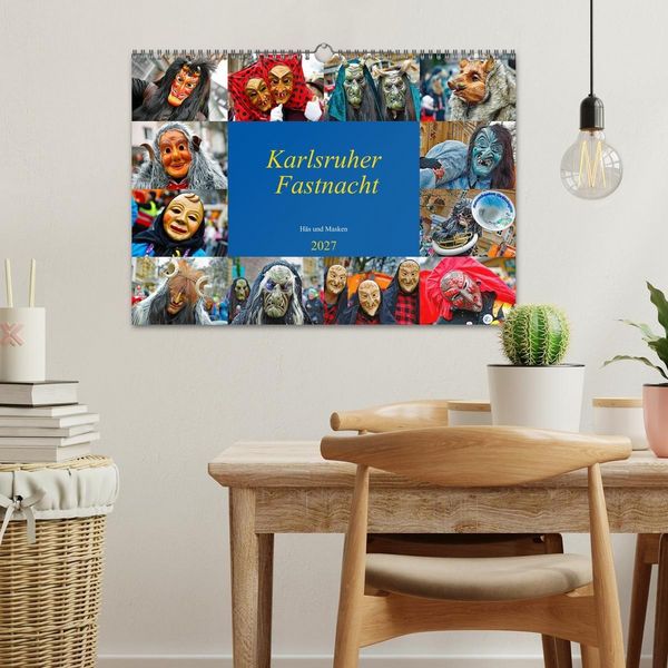 Produktbild: Karlsruher Fastnacht (Wandkalender 2027 DIN A3 quer), CALVENDO Monatskalender