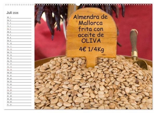 Produktbild: Emotionale Momente: Mandeln (Wandkalender 2026 DIN A2 quer), CALVENDO Monatskalender