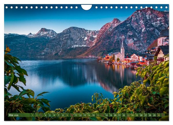 Produktbild: Malerische Alpen - Fesselnde Landschaften (Wandkalender 2026 DIN A4 quer), CALVENDO Monatskalender