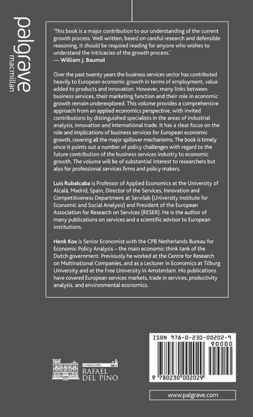 Produktbild: Business Services in European Economic Growth