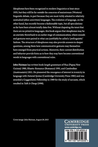 Produktbild: Ideophones and the Evolution of Language
