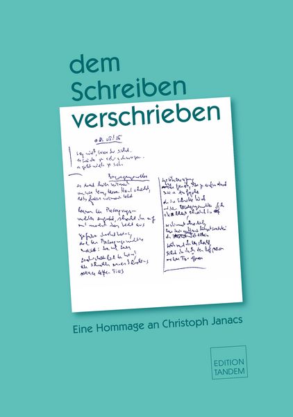 Produktbild: Dem Schreiben verschrieben