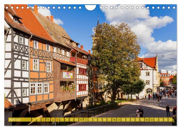 Produktbild: Romantisches Erfurt - Reise durch das sch&ouml;ne Th&uuml;ringen (Wandkalender 2026 DIN A4 quer), CALVENDO Monatskalender