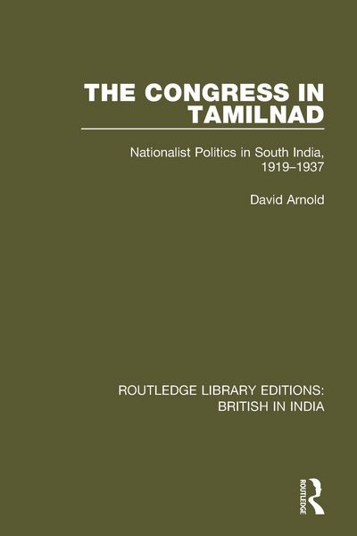 Produktbild: The Congress in Tamilnad