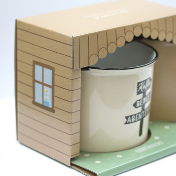 Produktbild: Becher Vintage Berggl&uuml;ck Kaffee