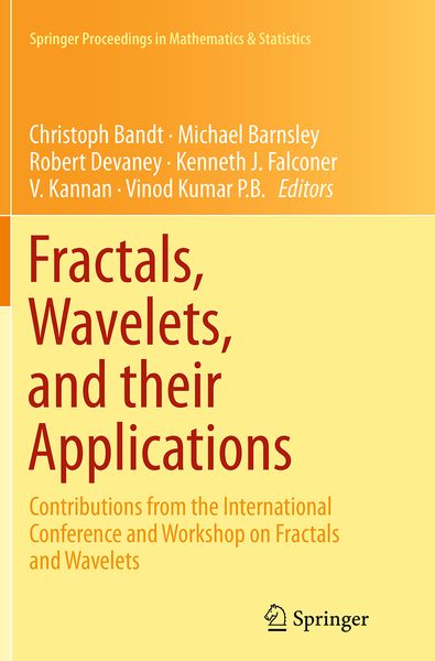 Produktbild: Fractals, Wavelets, and their Applications