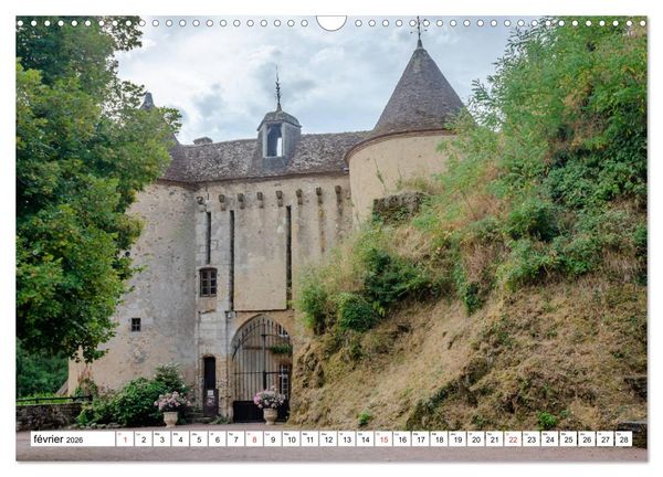 Produktbild: Entre Creuse et Berry la vall&eacute;e des peintres (Calendrier mural 2026 DIN A3 vertical), CALVENDO calendrier mensuel