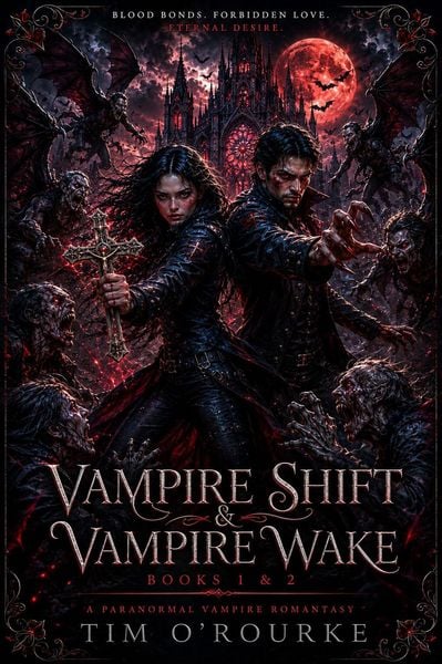 Produktbild: Vampire Shift & Vampire Wake (Books 1 & 2): A Paranormal Vampire Romantasy