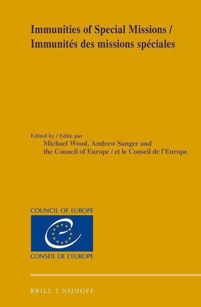 Produktbild: Immunities of Special Missions/Immunit&eacute;s Des Missions Sp&eacute;ciales