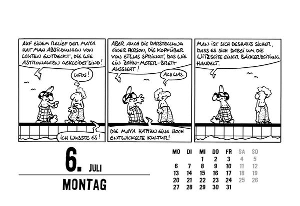 Produktbild: 365 GUTE ©TOM-TAGE! 2026: Tageskalender
