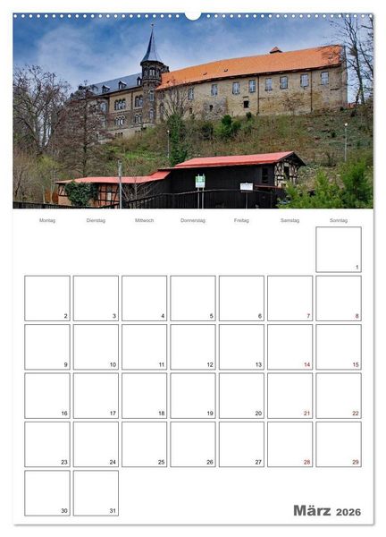 Produktbild: Ilsenburg im Harz - Terminplaner (hochwertiger Premium Wandkalender 2026 DIN A2 hoch), Kunstdruck in Hochglanz