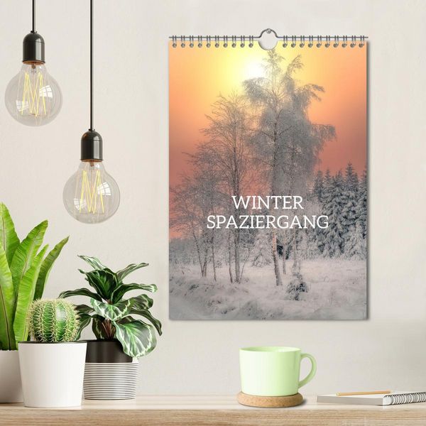 Produktbild: Winter Spaziergang (Wandkalender 2026 DIN A4 hoch), CALVENDO Monatskalender